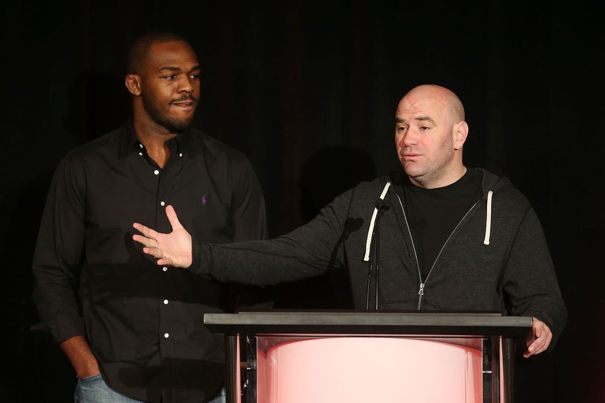 Jon Jones trolls UFC President Dana White during his live Instagram feed