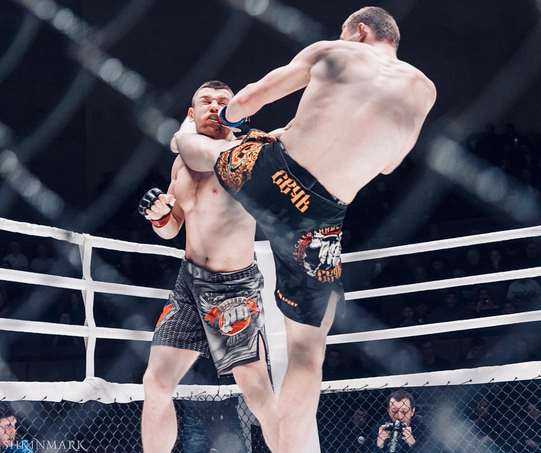 Бой вечера. Васильев Владимир MMA.