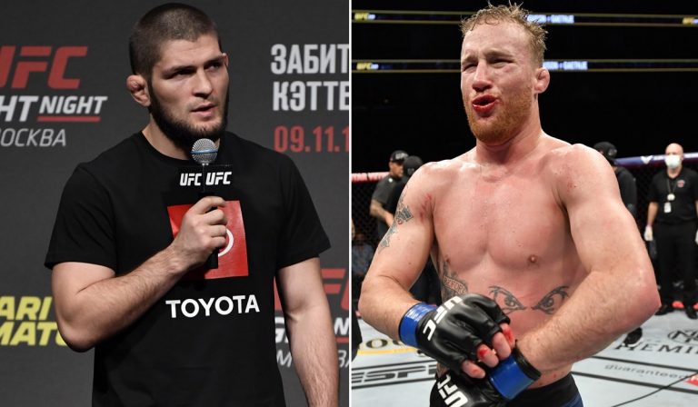 Хабиб Нурмагомедов обратился с Джастину Гетжи и предложил ему провести бой с Конором МакГрегором