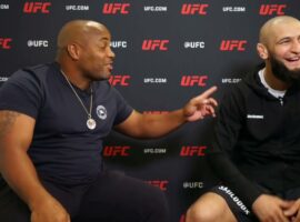 Хамзат Чимаев и Даниэль Кормье