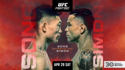 Результаты турнира UFC Fight Night 223: Сонг – Симон