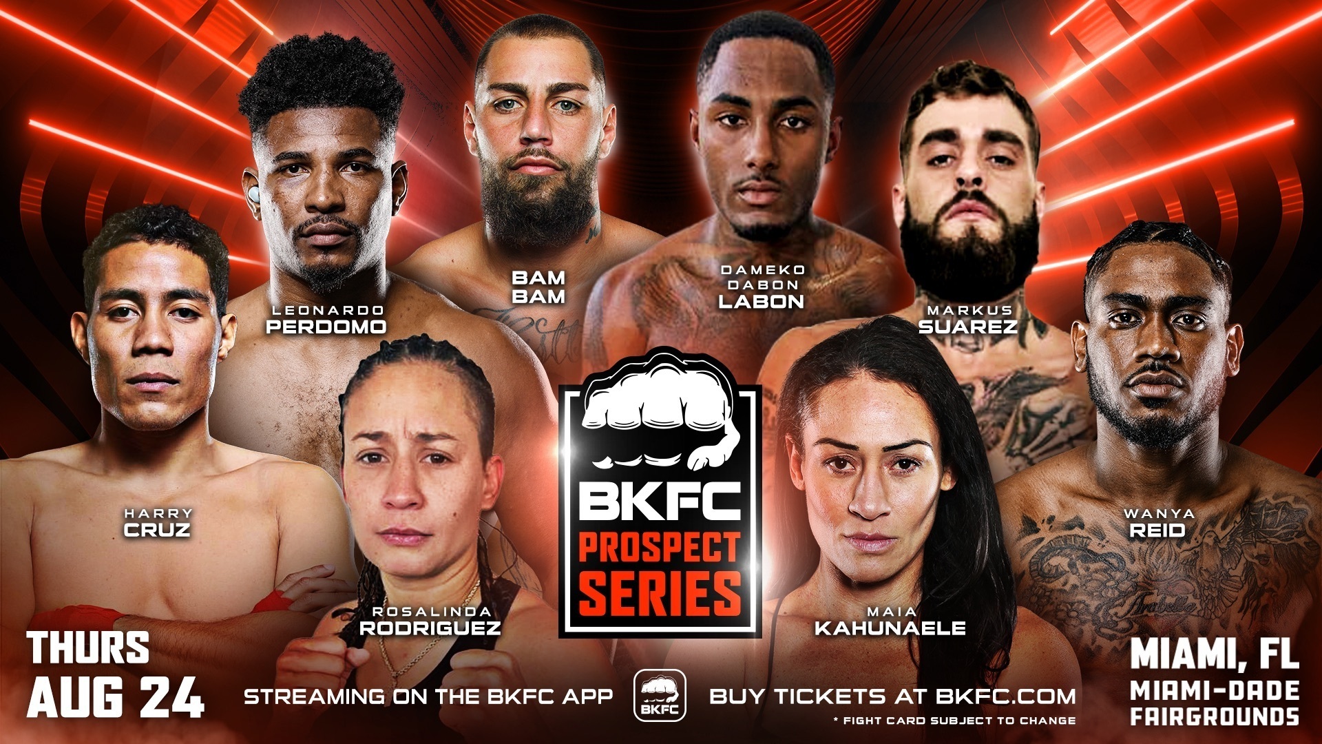 Бесплатная трансляция BKFC Prospect Series 1