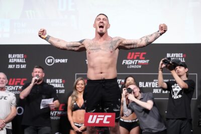 Том Аспиналл освободил титул чемпиона UFC в тяжелом весе