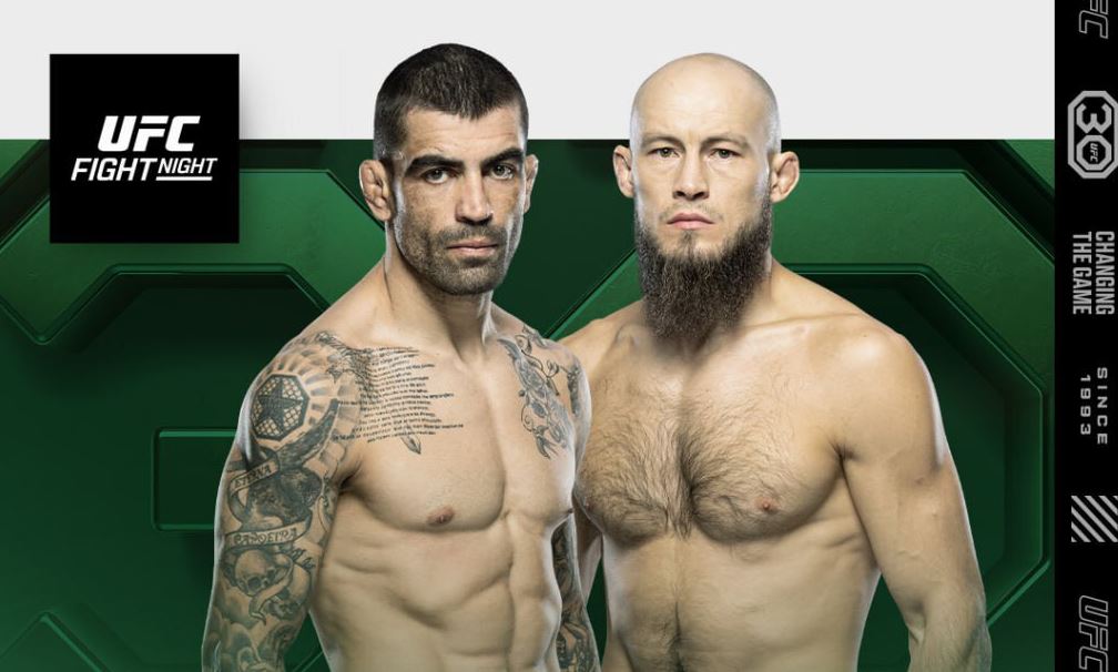Элизиу Дос Сантос и Ринат Фахретдинов на афише турнира UFC Fight Night 231