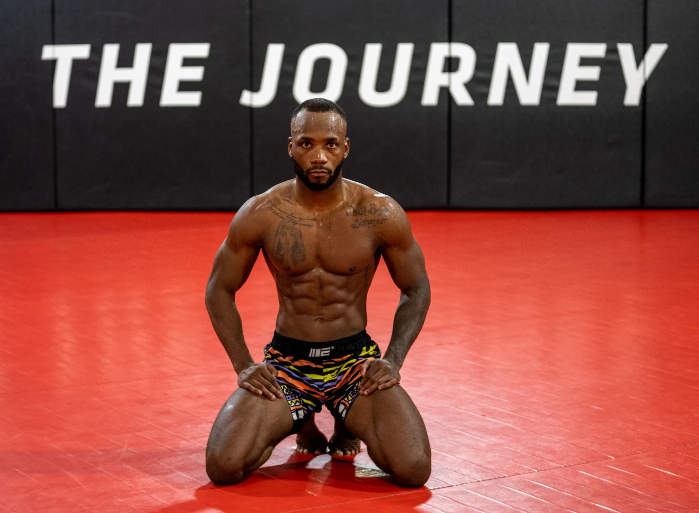 Leon Edwards open Workout