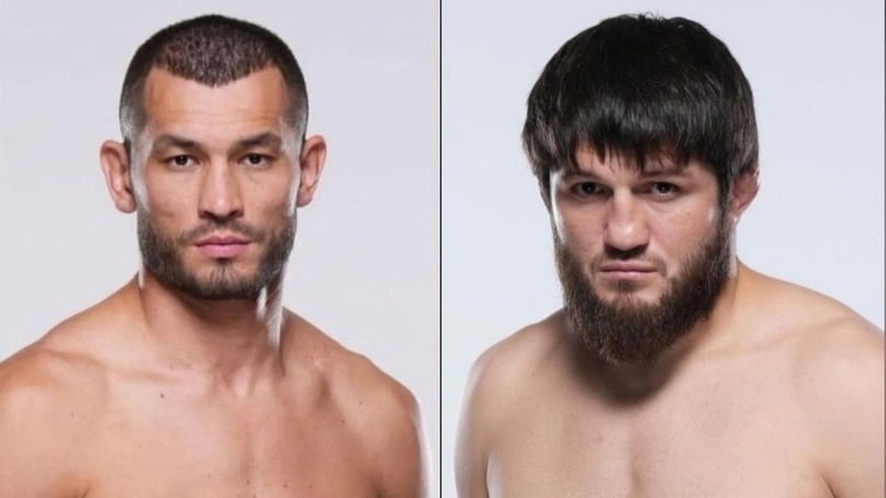 Алиасхаб Хизриев и Махмуд Мурадов перед боем турнира UFC