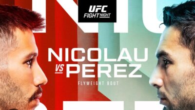 Полные результаты турнира UFC on ESPN 55: Николау – Перес