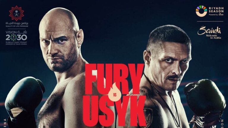 Фьюри VS Усик ринг в огне