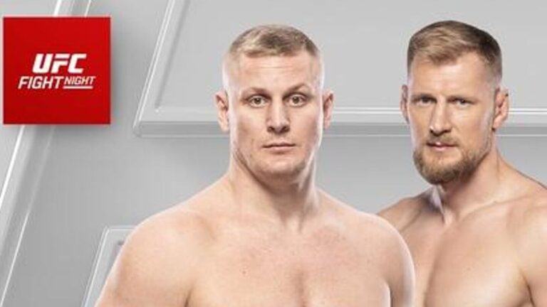 Сергей Павлович и Александр Волков на афише турнира UFC on ABC 6